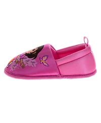 Nickelodeon Dora the Explorer Girls' Slippers Plush, Warm, and Soft House Shoes