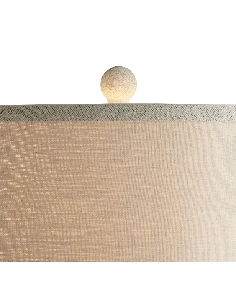 360 Lighting Romeo 23 1/2" High Jar Farmhouse Rustic Accent Table Lamps Set of 2 Distressed Earth Tone Finish Living Room