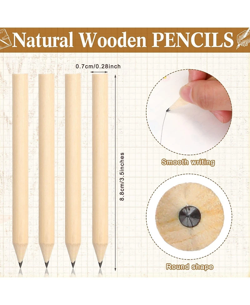 Gnuadz Golf Pencils Bulk Mini Wooden Pre Sharpened Party Favors 200 pieces