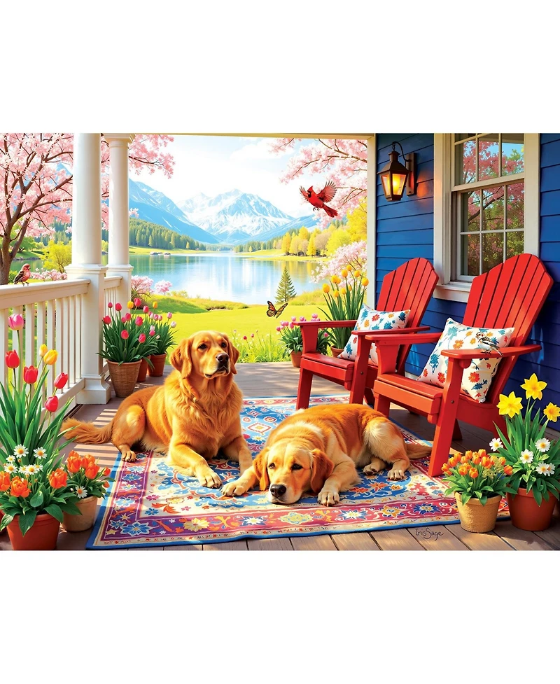SunsOut A Day on the Porch 1000 piece Jigsaw Puzzle for Adults