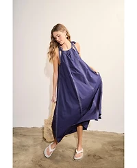 English Factory Women's Halter Neck Midi Dress