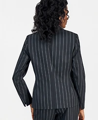 Kasper Women's Notch-Lapel Pinstripe Jacket