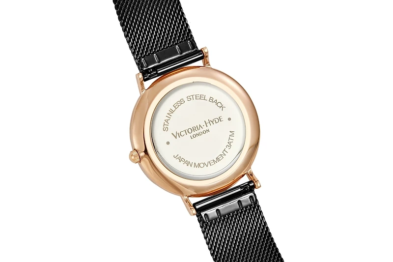 Victoria Hyde Classic Men's Watch - Modern Minimalism with Stainless steel strap
