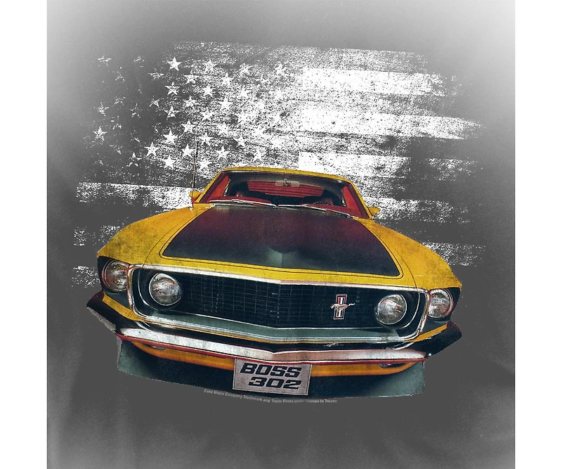 Mustang Men's Ford Boss Usa T-Shirt