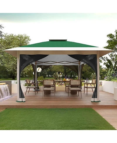 gaomon 12x12 Pop Up Gazebo Outdoor Canopy Shelter