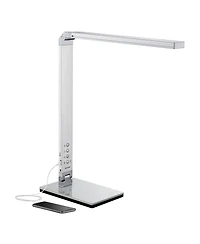 360 Lighting Modern desk lamp, 16.5 inches , with touch dimmer, Led nightlight, and built-in Usb port-ideal for bedside or home office.