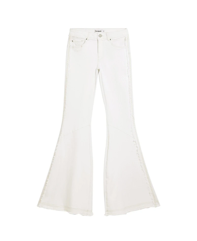 Desigual Women's Frayed flare jeans
