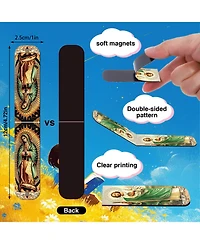 Gnuadz Magnetic Bookmarks Religious Saints Prayer Verse Clips
