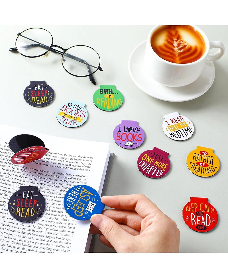 Gnuadz Magnetic Bookmarks Bulk Book Lover Awards