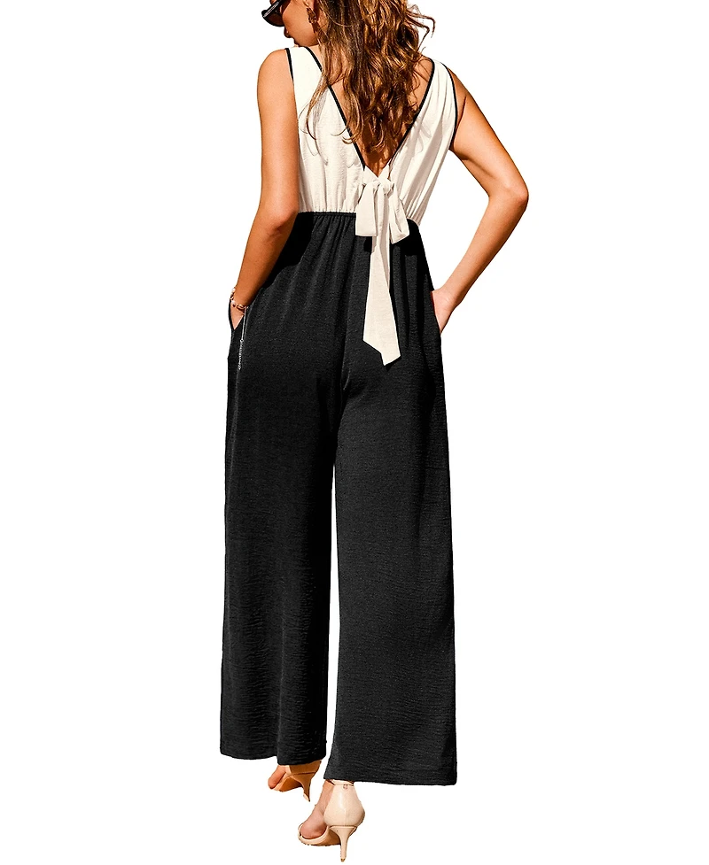 Cupshe Women's Modernist Two-Toned Jumpsuit