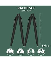 Gnuadz Retractable Click Pens Medium Point Smooth Ink 200 Pack