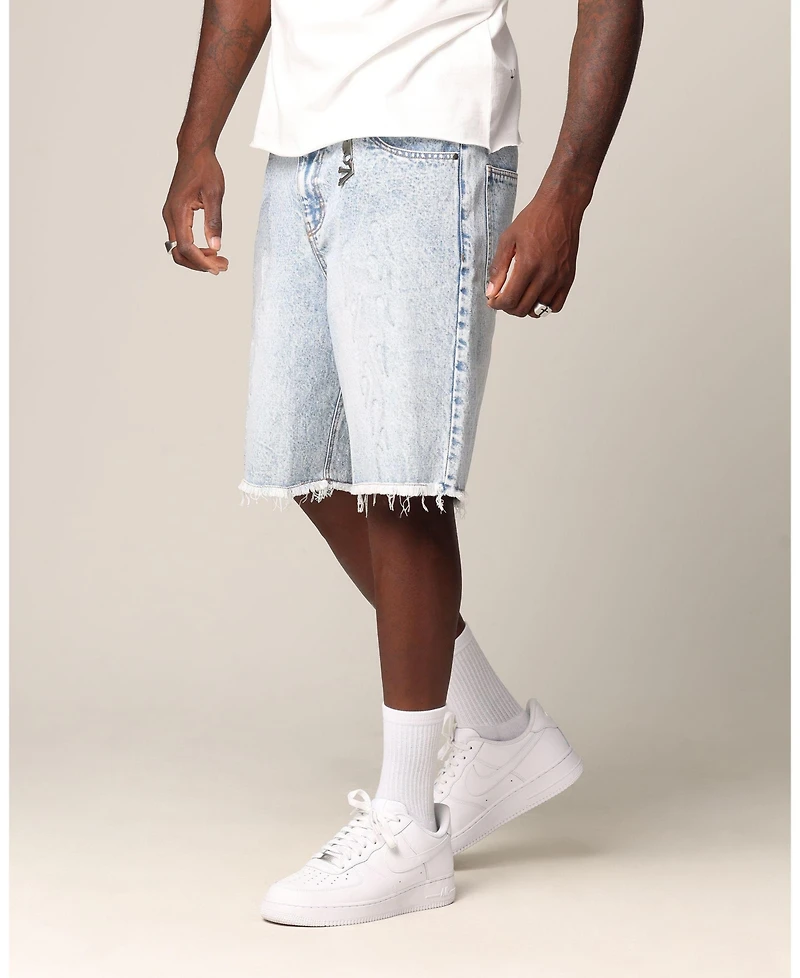 Saint Morta Men's Baggy Denim Shorts