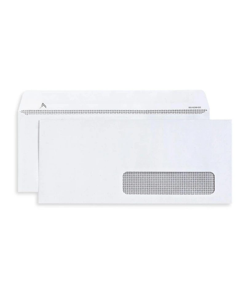 Gnuadz Self Seal Security Window Envelopes for Business Mailing