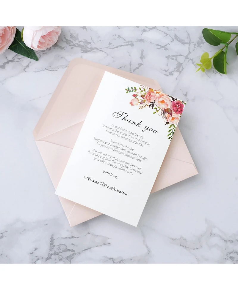 Gnuadz Envelopes Suitable for Greeting Cards, Weddings, and Christmas Gifts