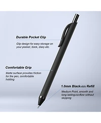 Gnuadz Ink Ballpoint Pens Retractable 1.0mm 50 Pack