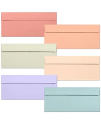 Gnuadz Business Envelopes 36-Pack Warm Pastel