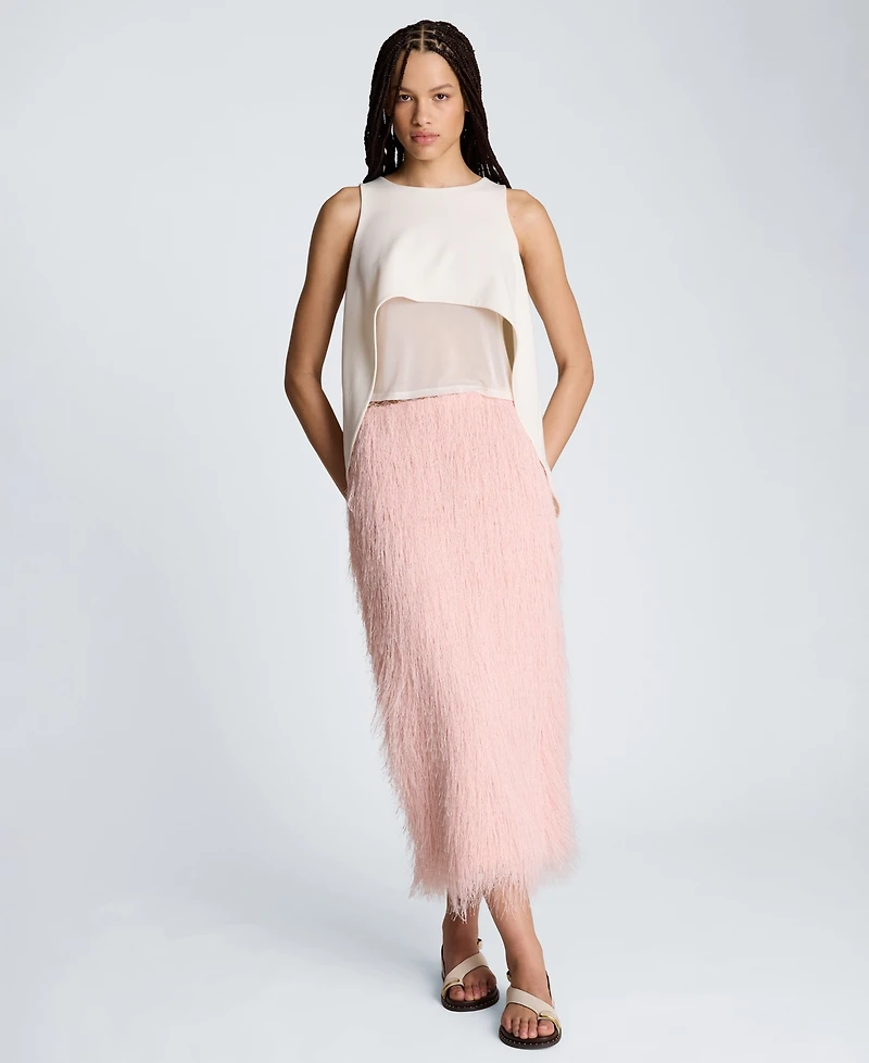 Kenneth Cole Women's Pull-On Midi Skirt