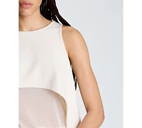 Kenneth Cole Women's Layered High-Low Tank Top