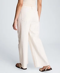 Kenneth Cole Women's High-Rise Wide-Leg Pants