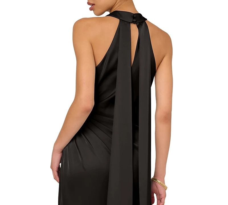 Adrianna Women's Halter Neck Maxi Dress
