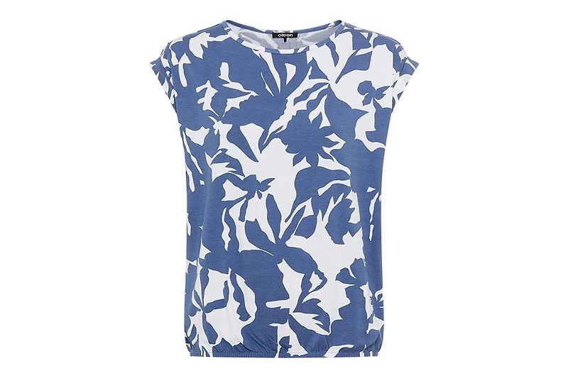 Olsen Women's Abstract Floral T-Shirt