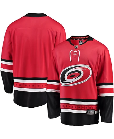 Fanatics Men's Red Carolina Hurricanes Breakaway Alternate Jersey