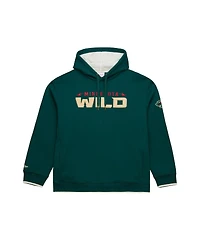 Mitchell & Ness Men's Green Minnesota Wild Team Legacy Hoodie