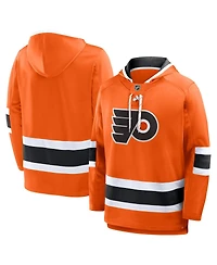 Fanatics Men's Orange Philadelphia Flyers Prime Time Fleece Hoodie