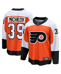 Fanatics Men's Matvei Michkov Orange Philadelphia Flyers Home Premier Breakaway Player Jersey