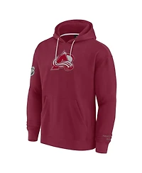 Fanatics Men's Burgundy Colorado Avalanche Elements Pace Pullover Hoodie