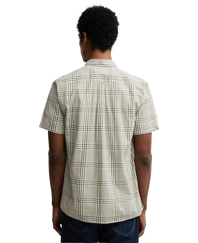 Barbour Men's Carrock Checked Seersucker Summer Shirt