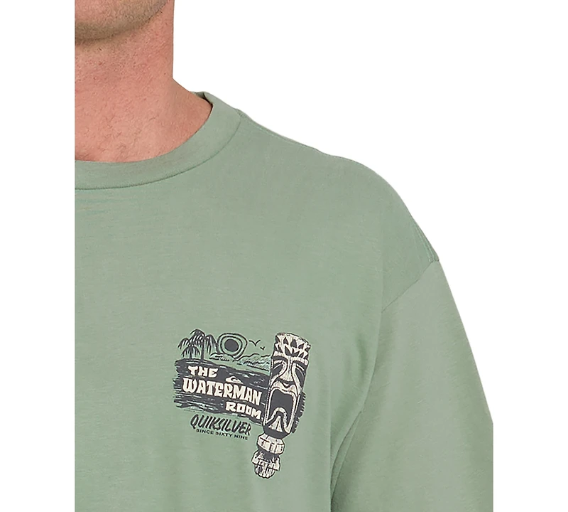 Quiksilver Waterman Men's Room Classic Short-Sleeve T-Shirt
