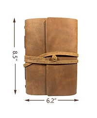 Gnuadz Leather Journal Notebook Writing Diary Gift Travel Notepad