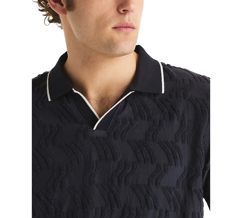 Nautica Men's Cotton Knit Classic-Fit Polo Shirt