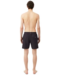 Lacoste Men's Quick-Dry Elastic Waistband Swim Shorts
