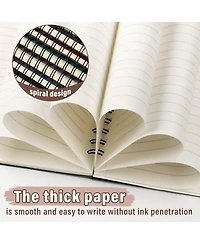 Gnuadz Spiral Notebook College Ruled Journal Office School