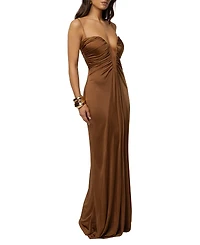 Jluxlabel Women's Auric Deep Plunge Maxi Dress