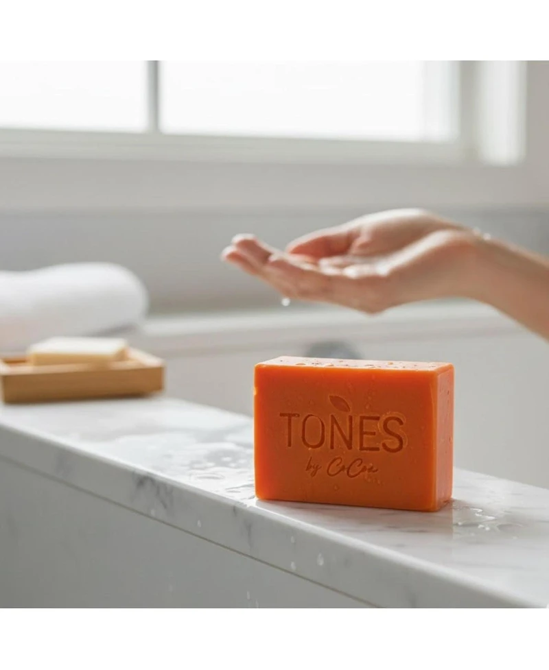 Tones By CoCoa Kojic Soap + Irish Sea Moss Tone-Correcting Cleansing Bar 200g