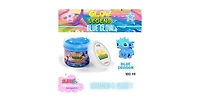 ToyButty Finoclay Glow in The Dark Slime Kit for Girls Boys, 2 Pack Dragon Theme with Big Charme, Sensory Toys for Kids,Create Magical Scenes