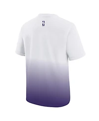 Nike Big Boys and Girls White/Purple Los Angeles Lakers 2025/26 City Edition Max90 T-Shirt