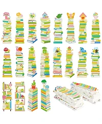 Gnuadz Spring Bookshelf Bookmarks Bulk 20 Styles