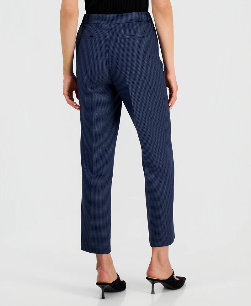 Kasper Petite Slim Leg Mid-Rise Pants