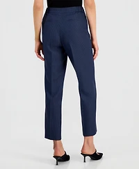 Kasper Petite Slim Leg Mid-Rise Pants
