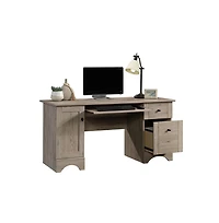 Sauder Miscellaneous Office Computer Desk, Laurel Oak finish