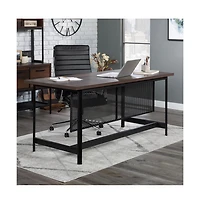 Sauder Briarbrook Commercial Office Executive Desk, Barrel Oak finish