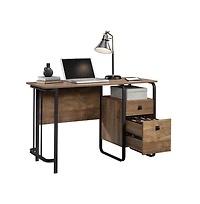 Sauder Station House Desk, Etched Oak finish