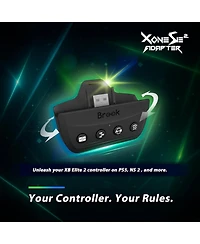 Brook Xone Se 2 Xbox Controller Adapter Crossplay Converter for PlayStation 5, Nintendo Switch 2 and Pc