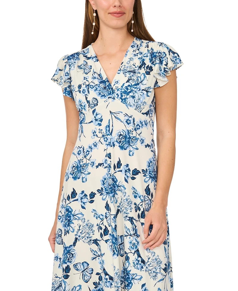 Msk Women's Floral Maxi Dress