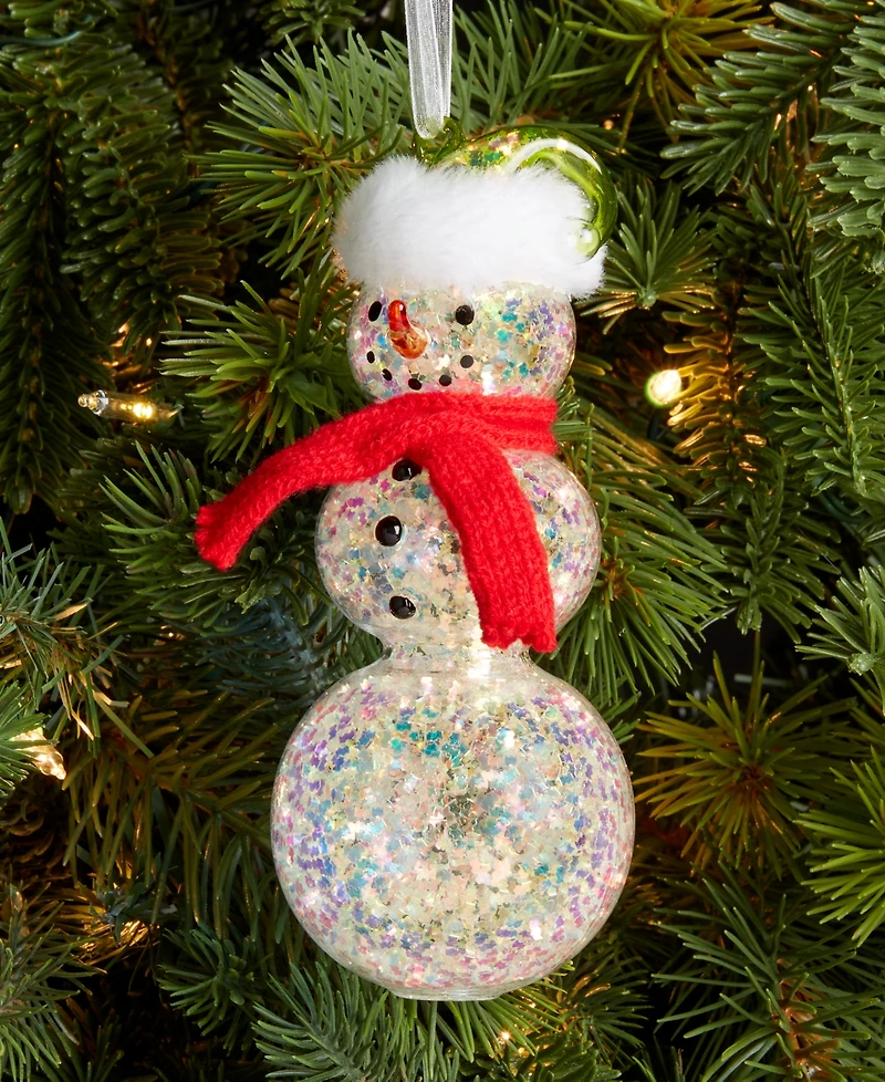 Holiday Lane Merry Magic Snowman Ornament, Macy's Exclusive