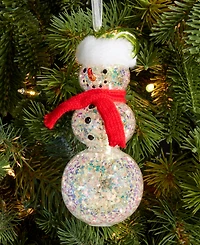 Holiday Lane Merry Magic Snowman Ornament, Macy's Exclusive